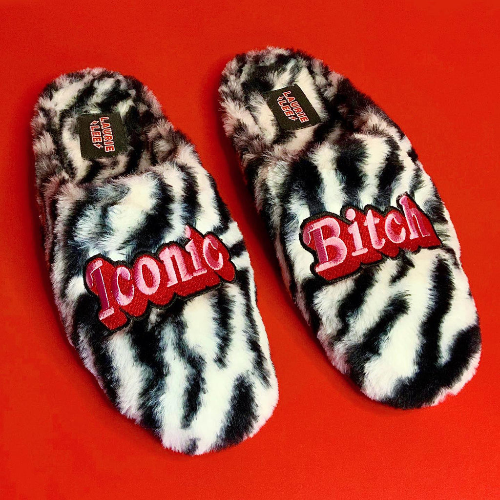 ICONIC B*TCH SLIPPERS