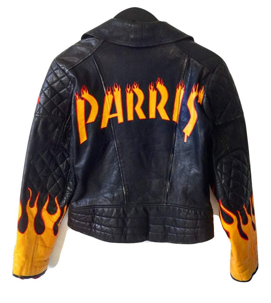 CUSTOM PAINTED Leather Jacket - Main Image