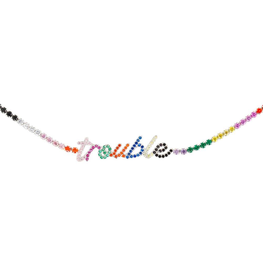 Trouble Rainbow Necklace - laurieleestudio